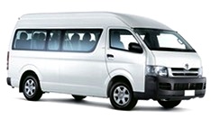 hire toyota commuter sydney airport